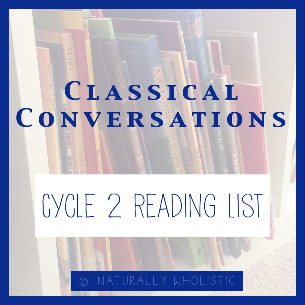 Our CC Cycle 2 Reading List | Naturally Wholistic