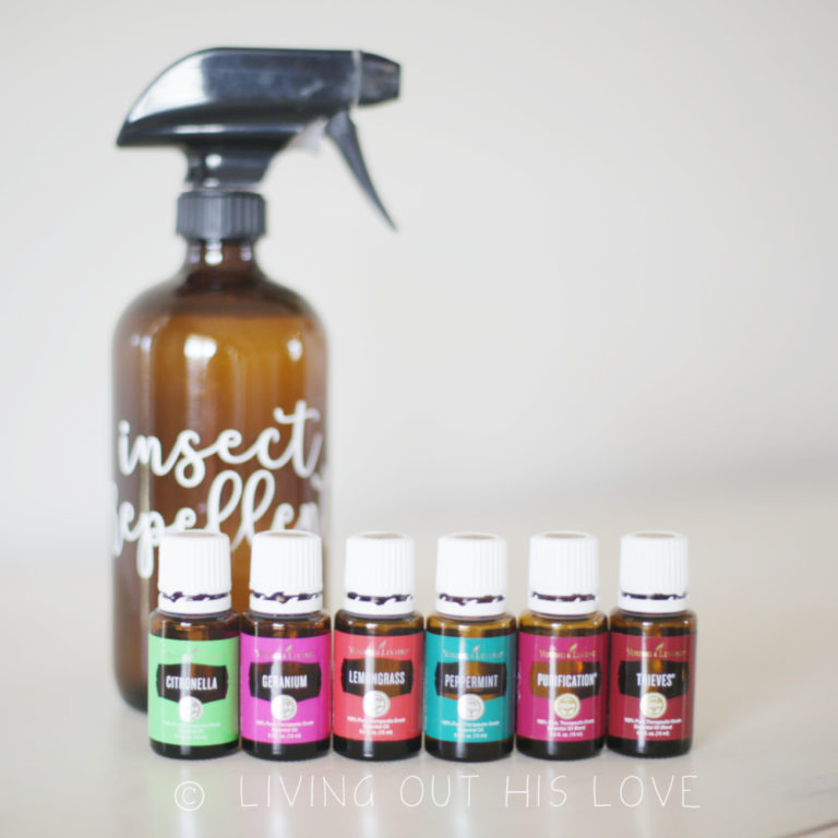 DIY Essential Oil Bug Spray