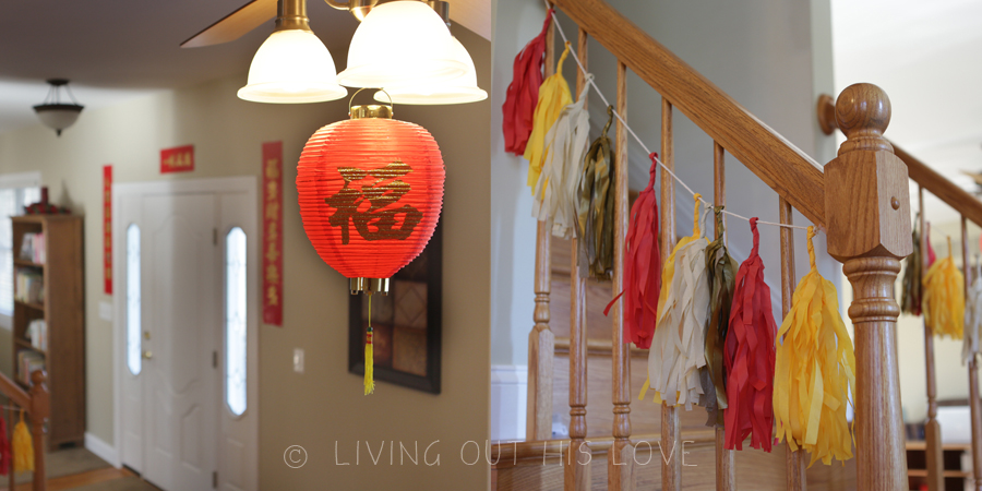 Decorating for Chinese New Year | Naturally Wholistic