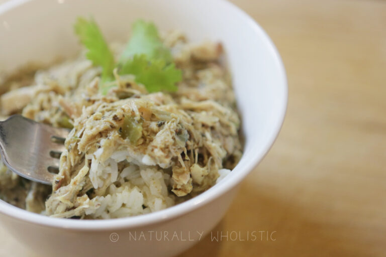 Slow Cooker Basil Coconut Curry Chicken
